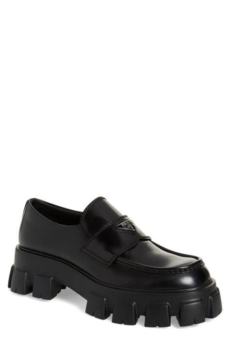 prada mens platform shoes|prada suede platform.